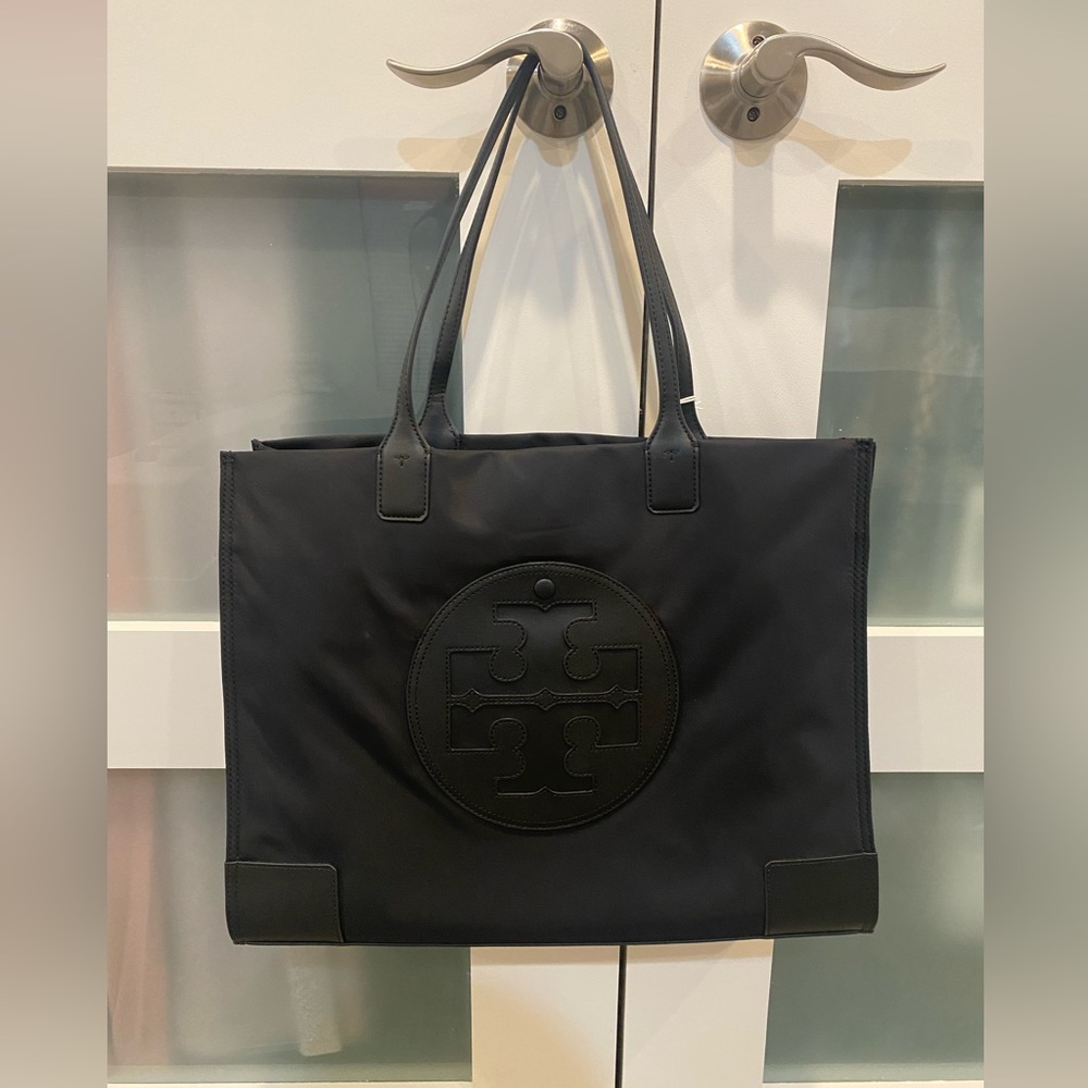 NEW TORY BURCH ELLA PATENT TOTE BAG